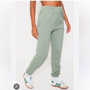 PrettyLittleThing Olive green Sweatpant Joggers